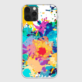 Чехол для iPhone 12 Pro Max с принтом Пятна краски в Екатеринбурге, Силикон |  | абстракция | брызги | краска | пятно