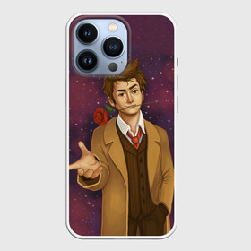 Чехол для iPhone 13 Pro с принтом 10 Доктор в Екатеринбурге,  |  | doctor who | tardis | доктор кто | тардис