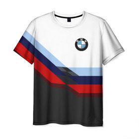 Мужская футболка 3D с принтом Бмв | Bmw 2018 Black and White в Екатеринбурге, 100% полиэфир | прямой крой, круглый вырез горловины, длина до линии бедер | Тематика изображения на принте: bmw | автомобиль | автомобильные | бмв | лучшие | марка | машины | мужчинам | патриот | подарок | прикольные | тренд | фанат | флаг