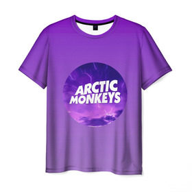 Мужская футболка 3D с принтом Arctic Monkeys в Екатеринбурге, 100% полиэфир | прямой крой, круглый вырез горловины, длина до линии бедер | алекс тёрнер | арктик | арктические мартышки | гаражный | группа | джейми кук | инди рок | манкис | музыка | мэтт хелдер | ник о мэлли | обезьяна | постпанк ривайвл | психоделический | рок