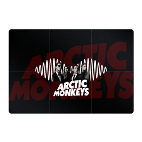 Магнитный плакат 3Х2 с принтом Группа Arctic Monkeys в Екатеринбурге, Полимерный материал с магнитным слоем | 6 деталей размером 9*9 см | алекс тёрнер | арктик | арктические мартышки | гаражный | группа | дж ейми кук | инди рок | манкис | музыка | мэтт хелдер | ник о мэлли | обезьяна | постпанк ривайвл | психоделический | рок