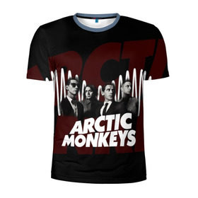 Мужская футболка 3D спортивная с принтом Группа Arctic Monkeys в Екатеринбурге, 100% полиэстер с улучшенными характеристиками | приталенный силуэт, круглая горловина, широкие плечи, сужается к линии бедра | алекс тёрнер | арктик | арктические мартышки | гаражный | группа | дж ейми кук | инди рок | манкис | музыка | мэтт хелдер | ник о мэлли | обезьяна | постпанк ривайвл | психоделический | рок