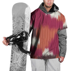 Накидка на куртку 3D с принтом PATTERN PAINT в Екатеринбурге, 100% полиэстер |  | watercolor | абстракция красок | акварель | брызги красок | краска | потертость красок