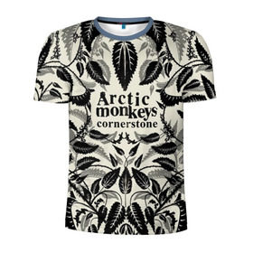 Мужская футболка 3D спортивная с принтом Arctic Monkeys природа в Екатеринбурге, 100% полиэстер с улучшенными характеристиками | приталенный силуэт, круглая горловина, широкие плечи, сужается к линии бедра | Тематика изображения на принте: алекс тёрнер | арктик | арктические мартышки | гаражный | группа | джейми кук | инди рок | манкис | музыка | мэтт хелдер | ник о мэлли | обезьяна | постпанк ривайвл | психоделический | рок