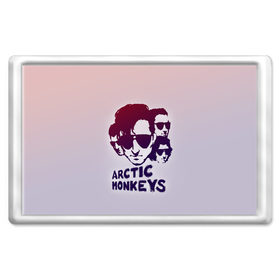 Магнит 45*70 с принтом Группа Arctic Monkeys в Екатеринбурге, Пластик | Размер: 78*52 мм; Размер печати: 70*45 | 