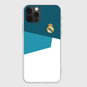 Чехол для iPhone 12 Pro с принтом Real Madrid 2018 #5 в Екатеринбурге, силикон | область печати: задняя сторона чехла, без боковых панелей | Тематика изображения на принте: fc | football | football club | real madrid | sport | реал мадрид | спорт | спортивные | униформа | фк | футбол | футбольный клуб