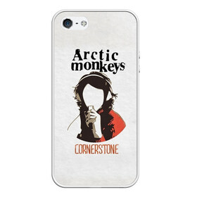 Чехол для iPhone 5/5S матовый с принтом Arctic Monkeys cornerstone в Екатеринбурге, Силикон | Область печати: задняя сторона чехла, без боковых панелей | алекс тёрнер | арктик | арктические мартышки | гаражный | группа | джейми кук | инди рок | манкис | музыка | мэтт хелдер | ник о мэлли | обезьяна | постпанк ривайвл | психоделический | рок