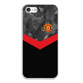 Чехол для iPhone 5/5S матовый с принтом Manchester United 2018 #14 в Екатеринбурге, Силикон | Область печати: задняя сторона чехла, без боковых панелей | emirates | fc | manchester united | абстракция | геометрия | зож | клуб | линии | манчестер юнайтед | модные | мяч | россии | спорт | спортивные | стиль | тренды | футбол | футбольный клуб | экстрим | эмблема