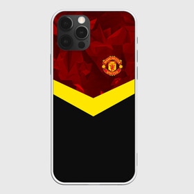 Чехол для iPhone 12 Pro с принтом Manchester United 2018 #17 в Екатеринбурге, силикон | область печати: задняя сторона чехла, без боковых панелей | Тематика изображения на принте: emirates | fc | manchester united | абстракция | геометрия | зож | клуб | линии | манчестер юнайтед | модные | мяч | россии | спорт | спортивные | стиль | тренды | футбол | футбольный клуб | экстрим | эмблема