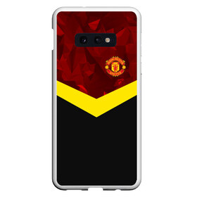 Чехол для Samsung S10E с принтом Manchester United 2018 #17 в Екатеринбурге, Силикон | Область печати: задняя сторона чехла, без боковых панелей | emirates | fc | manchester united | абстракция | геометрия | зож | клуб | линии | манчестер юнайтед | модные | мяч | россии | спорт | спортивные | стиль | тренды | футбол | футбольный клуб | экстрим | эмблема