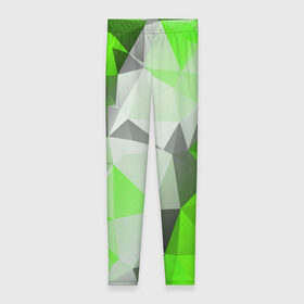 Леггинсы 3D с принтом Sport Abstract 2018 Green в Екатеринбурге, 80% полиэстер, 20% эластан | Эластичный пояс, зауженные к низу, низкая посадка | абстракция | геометрия | желтый | краски | линии | мода | модные | пирамиды | полосы | серый | тренды | треугольники | узоры | фигуры | цвет