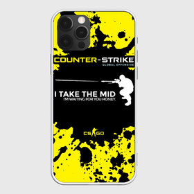 Чехол для iPhone 12 Pro Max с принтом Counter-Strike Go Mid в Екатеринбурге, Силикон |  | cs go | global offensive | контр страйк | шутер