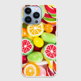 Чехол для iPhone 13 Pro с принтом Candy в Екатеринбурге,  |  | Тематика изображения на принте: candy | colorful | lollipop | sweet | конфеты | леденцы | сладости