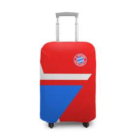 Чехол для чемодана 3D с принтом ФК Бавария 2018 Звезда в Екатеринбурге, 86% полиэфир, 14% спандекс | двустороннее нанесение принта, прорези для ручек и колес | bayern | fly fc | бавария | спорт | футбольный клуб