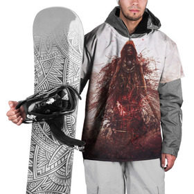 Накидка на куртку 3D с принтом HellBlade в Екатеринбурге, 100% полиэстер |  | Тематика изображения на принте: 