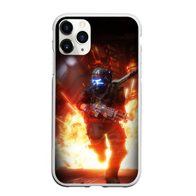 Чехол для iPhone 11 Pro матовый с принтом Titanfall в Екатеринбурге, Силикон |  | мех | мехи | пилот | пилоты | спектр | спектры | титан