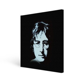 Холст квадратный с принтом Джон Леннон 7 в Екатеринбурге, 100% ПВХ |  | john lennon | the beatles | битлс | джон леннон