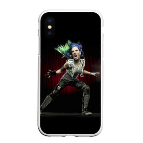 Чехол для iPhone XS Max матовый с принтом Arch Enemy в Екатеринбурге, Силикон | Область печати: задняя сторона чехла, без боковых панелей | alissa white gluz | arch enemy | алисса уайт глаз | арч энеми