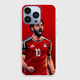 Чехол для iPhone 13 Pro с принтом Мохамед Салах в Екатеринбурге,  |  | mohamed salah ghaly | ливерпуль | мохаммед салах хамед гали | сборная египта | спорт | футбол
