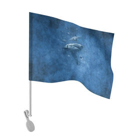 Флаг для автомобиля с принтом Shark в Екатеринбурге, 100% полиэстер | Размер: 30*21 см | fish | ocean | акула | вода | животные | море | океан | рыба | челюсти