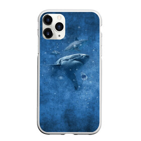 Чехол для iPhone 11 Pro матовый с принтом Shark в Екатеринбурге, Силикон |  | fish | ocean | акула | вода | животные | море | океан | рыба | челюсти