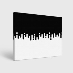 Холст прямоугольный с принтом Чёрно-белый узор в Екатеринбурге, 100% ПВХ |  | abstraction | engine | pattern | абстракция | геометрия | графики | движение | краска | текстура | чертежи | штрихи