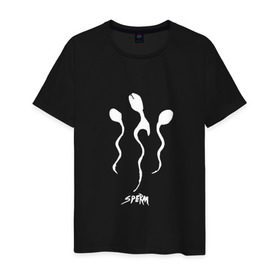 Мужская футболка хлопок с принтом OOMPH! Sperm в Екатеринбурге, 100% хлопок | прямой крой, круглый вырез горловины, длина до линии бедер, слегка спущенное плечо. | Тематика изображения на принте: andreas crap | defekt | dero goi | des wahnsinns fette beut | ego | glaubeliebetod | monster | oomph | plastik | robert flux | sperm | unrein | wahrheit oder pflicht | wunschkind