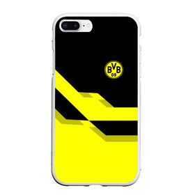 Чехол для iPhone 7Plus/8 Plus матовый с принтом FC Borussia Dortmund 2018 в Екатеринбурге, Силикон | Область печати: задняя сторона чехла, без боковых панелей | Тематика изображения на принте: боруссия | дортмунд