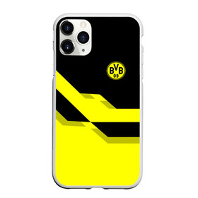 Чехол для iPhone 11 Pro матовый с принтом FC Borussia Dortmund 2018 в Екатеринбурге, Силикон |  | Тематика изображения на принте: боруссия | дортмунд