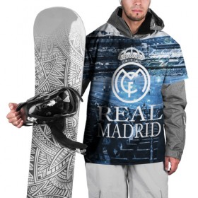 Накидка на куртку 3D с принтом REAL MADRID3 в Екатеринбурге, 100% полиэстер |  | Тематика изображения на принте: real madrid