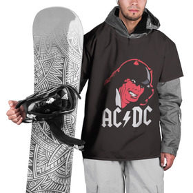 Накидка на куртку 3D с принтом Чёрт AC/DC в Екатеринбурге, 100% полиэстер |  | ac dc | acdc | ангус янг | блюз рок | крис слэйд | рок группа | рок н ролл | стиви янг | хард рок | эксл роуз