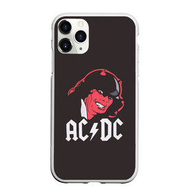 Чехол для iPhone 11 Pro матовый с принтом Чёрт AC DC в Екатеринбурге, Силикон |  | ac dc | acdc | ангус янг | блюз рок | крис слэйд | рок группа | рок н ролл | стиви янг | хард рок | эксл роуз