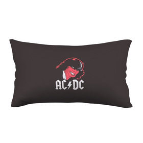 Подушка 3D антистресс с принтом Чёрт AC/DC в Екатеринбурге, наволочка — 100% полиэстер, наполнитель — вспененный полистирол | состоит из подушки и наволочки на молнии | ac dc | acdc | ангус янг | блюз рок | крис слэйд | рок группа | рок н ролл | стиви янг | хард рок | эксл роуз