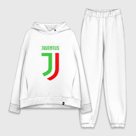 Женский костюм хлопок Oversize с принтом Ювентус в Екатеринбурге,  |  | juventus football club