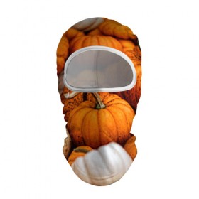 Балаклава 3D с принтом тыквы в Екатеринбурге, 100% полиэстер, ткань с особыми свойствами — Activecool | плотность 150–180 г/м2; хорошо тянется, но при этом сохраняет форму. Закрывает шею, вокруг отверстия для глаз кайма. Единый размер | halloween | дача | овощи | октябрь | оранжевый | осень | сентябрь | тыква | хеллуин