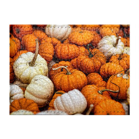 Обложка для студенческого билета с принтом тыквы в Екатеринбурге, натуральная кожа | Размер: 11*8 см; Печать на всей внешней стороне | halloween | дача | овощи | октябрь | оранжевый | осень | сентябрь | тыква | хеллуин
