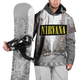 Накидка на куртку 3D с принтом Nirvana в Екатеринбурге, 100% полиэстер |  | nirvana