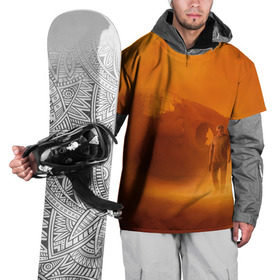 Накидка на куртку 3D с принтом Бегущий по лезвию в Екатеринбурге, 100% полиэстер |  | 2049 | blade runner | cyberpunk | андроид | бегущий по лезвию | кей | киберпанк | репликант | рик декарт