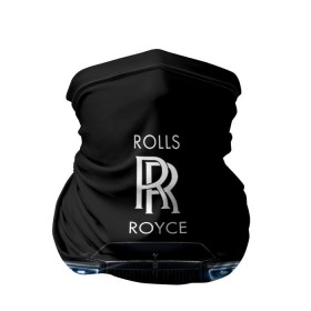 Бандана-труба 3D с принтом Rolls Royce phantom в Екатеринбурге, 100% полиэстер, ткань с особыми свойствами — Activecool | плотность 150‒180 г/м2; хорошо тянется, но сохраняет форму | luxury | phantom | rich | rolls royce | rr | авто | автомобили | бренд | известные | логотип | машина | надписи | огни | ролс ройс | роскошь | тень | фары | черный