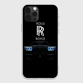 Чехол для iPhone 12 Pro Max с принтом Rolls Royce phantom в Екатеринбурге, Силикон |  | Тематика изображения на принте: luxury | phantom | rich | rolls royce | rr | авто | автомобили | бренд | известные | логотип | машина | надписи | огни | ролс ройс | роскошь | тень | фары | черный