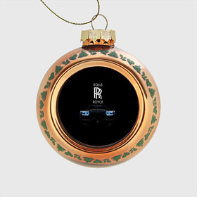 Стеклянный ёлочный шар с принтом Rolls Royce phantom в Екатеринбурге, Стекло | Диаметр: 80 мм | luxury | phantom | rich | rolls royce | rr | авто | автомобили | бренд | известные | логотип | машина | надписи | огни | ролс ройс | роскошь | тень | фары | черный