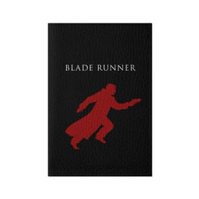 Обложка для паспорта матовая кожа с принтом Blade Runner в Екатеринбурге, натуральная матовая кожа | размер 19,3 х 13,7 см; прозрачные пластиковые крепления | Тематика изображения на принте: 2049 | blade runner | bladerunner