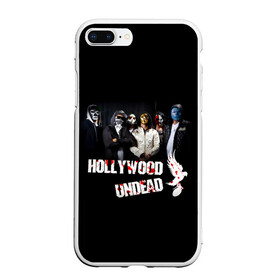 Чехол для iPhone 7Plus/8 Plus матовый с принтом Группа Hollywood Undead в Екатеринбурге, Силикон | Область печати: задняя сторона чехла, без боковых панелей | charlie scene | danny | funny man | hollywood | j dog | johnny 3 tears | undead | альтернативный | андед | голивуд | голливудская | группа | кранккор | метал | нежить | ню | реп | рок | рэп | рэпкор