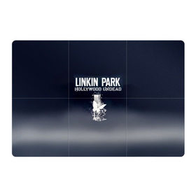 Магнитный плакат 3Х2 с принтом Linkin Park и Hollywood Undead в Екатеринбурге, Полимерный материал с магнитным слоем | 6 деталей размером 9*9 см | 