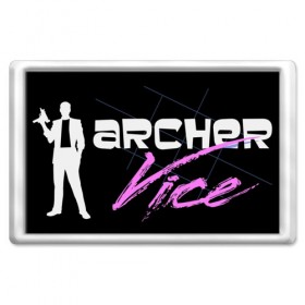 Магнит 45*70 с принтом Archer 3 в Екатеринбурге, Пластик | Размер: 78*52 мм; Размер печати: 70*45 | 