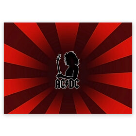 Поздравительная открытка с принтом Солист AC/DC в Екатеринбурге, 100% бумага | плотность бумаги 280 г/м2, матовая, на обратной стороне линовка и место для марки
 | ac dc | acdc | австралийская | альбом | ангус янг | блюз рок | гитара | головы | группа | крис слэйд | музыканты | надпись | певцы | рок | рок н ролл | стиви янг | хард рок | эксл роуз