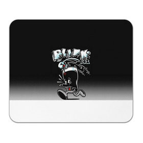 Коврик прямоугольный с принтом Заяц в стакане Blink-182 в Екатеринбурге, натуральный каучук | размер 230 х 185 мм; запечатка лицевой стороны | blink | альтернативный рок | блинк | группа | марк хоппус | музыка | мэтт скиба | надпись | панк | панк рок | песни | поп панк | рок | скейт панк | смайл | смайлик | трэвис баркер