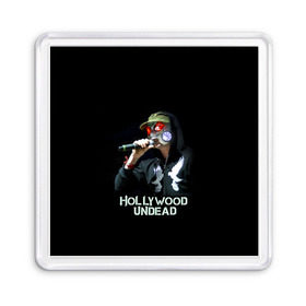 Магнит 55*55 с принтом J-Dog группа Hollywood Undead в Екатеринбурге, Пластик | Размер: 65*65 мм; Размер печати: 55*55 мм | 