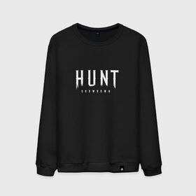 Мужской свитшот хлопок с принтом Hunt: Showdown White Logo в Екатеринбурге, 100% хлопок |  | crytek | game | hunt | hunt: showdown | hunter | monsters | showdown | игра | крайтек | охота | столкновение