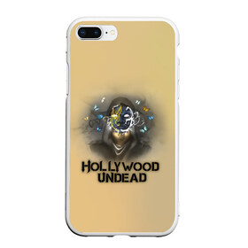 Чехол для iPhone 7Plus/8 Plus матовый с принтом Hollywood Undead в Екатеринбурге, Силикон | Область печати: задняя сторона чехла, без боковых панелей | charlie scene | danny | funny man | hollywood | j dog | johnny 3 tears | undead | альтернативный | андед | голивуд | голливудская | группа | кранккор | метал | нежить | ню | реп | рок | рэп | рэпкор